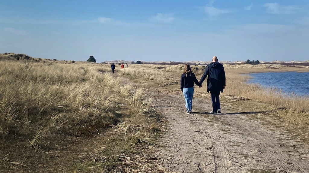 Het rouwpad gaat door de verschillende soorten natuur van Terschelling.