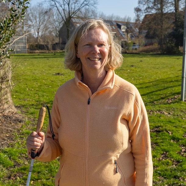 "Aanraken is mijn zien geworden."