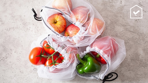 7 dingen waar je herbruikbare groente- en fruitzakjes ook voor kunt gebruiken