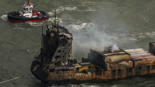 Kapitein vrachtschip botsing Noordzee aangeklaagd voor doodslag