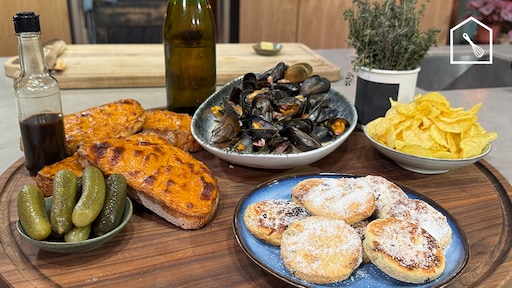 Weekend! Tijd voor een Welsh borrelplank