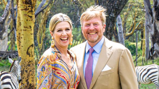 Willem-Alexander en Máxima genieten van safari tijdens staatsbezoek Kenia
