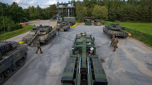 Duitse tankbouwer ziet beurswaarde exploderen door onrust in de wereld