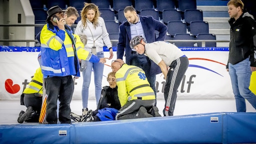 Prinses Margriet (82) naar ziekenhuis na val tijdens schaatsevenement in Thialf