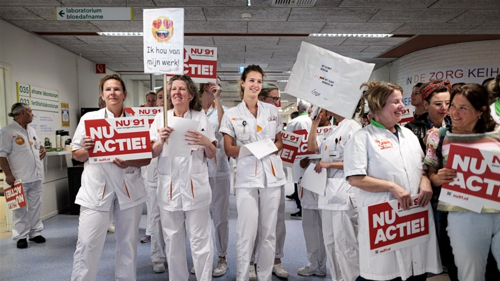 Landelijke staking ziekenhuizen van de baan door cao-akkoord