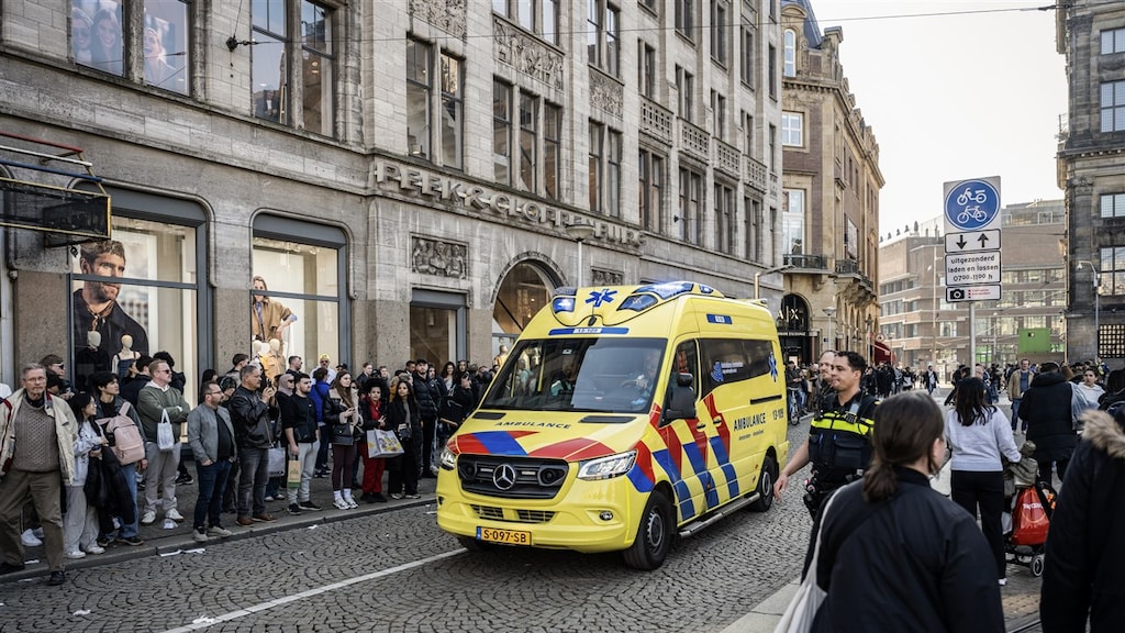Vier slachtoffers steekpartij bij de Dam in Amsterdam nog in ziekenhuis