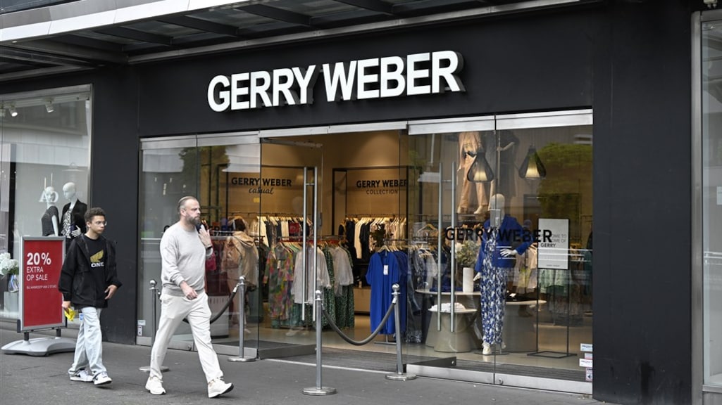 Modeketen Gerry Weber ook in Nederland op rand van faillissement