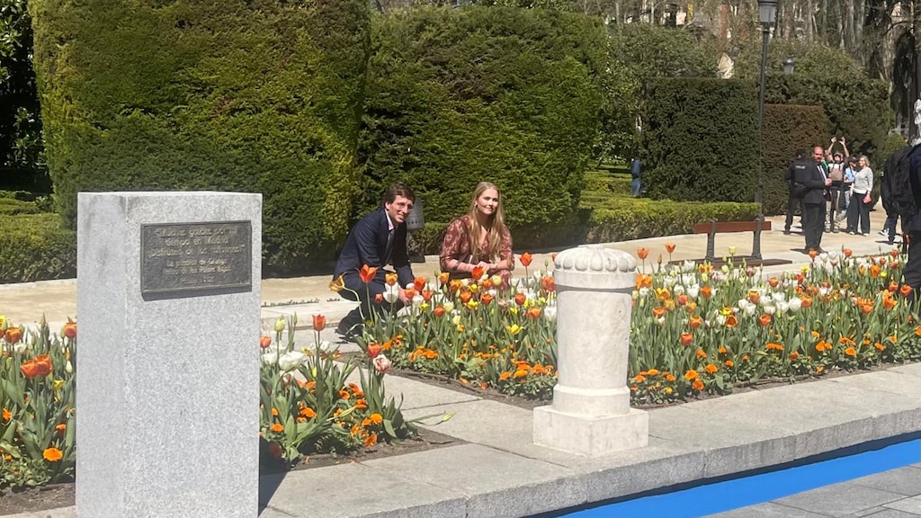 Kroonprinses Amalia bedankt de stad Madrid: 'Tweede thuis in moeilijke tijd'