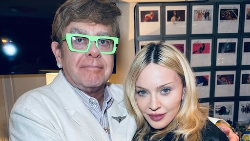 Madonna en Elton John leggen jarenlange ruzie bij: 'Deed me pijn'