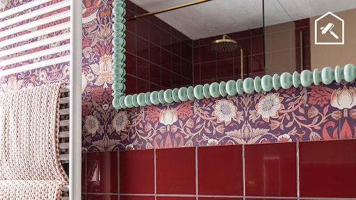 Veel reacties op KZK: "Behang in een vochtige ruimte, hoe verzin je het?"