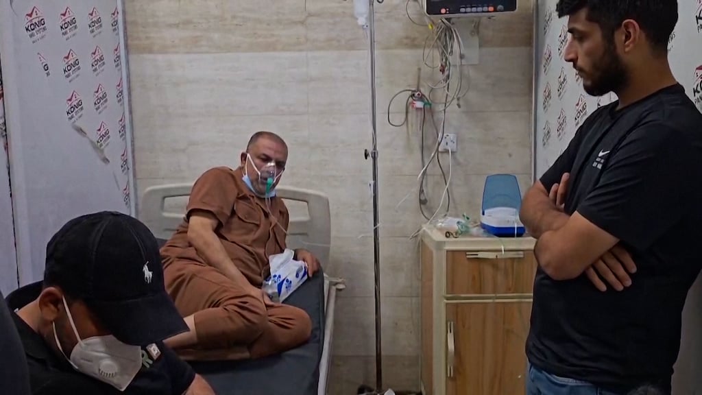 Duizenden mensen in ziekenhuis door zandstorm Irak