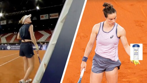 'Ze stinkt echt': Britse tennisster vraagt of tegenstander deo kan gebruiken