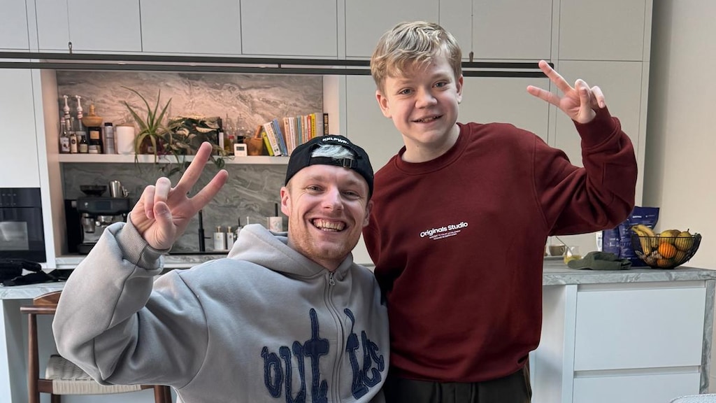 Roan met YouTuber Enzo Knol.