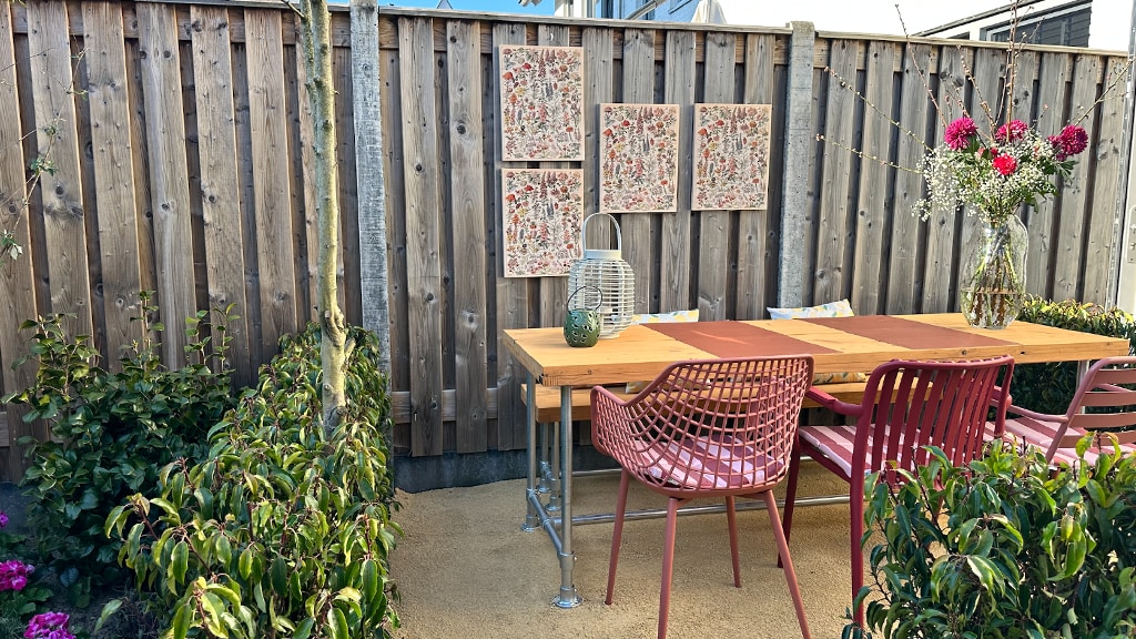 Tuin na de metamorfose