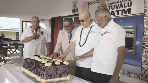 'Economische empowerment': eilandengroep Tuvalu krijgt allereerste geldautomaat