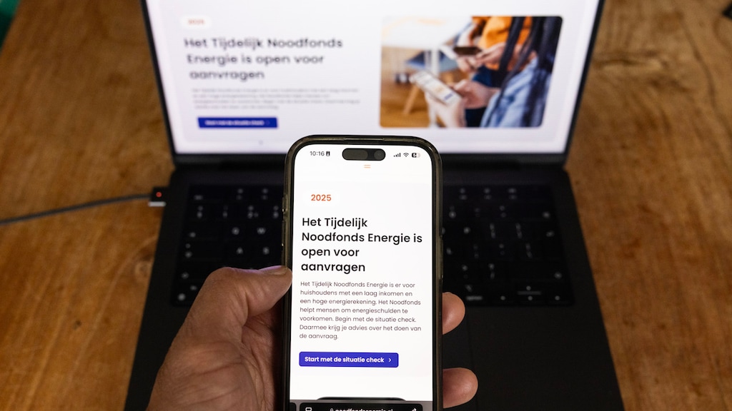 Systemen Noodfonds Energie overbelast door te veel aanvragen: 'Erg druk'