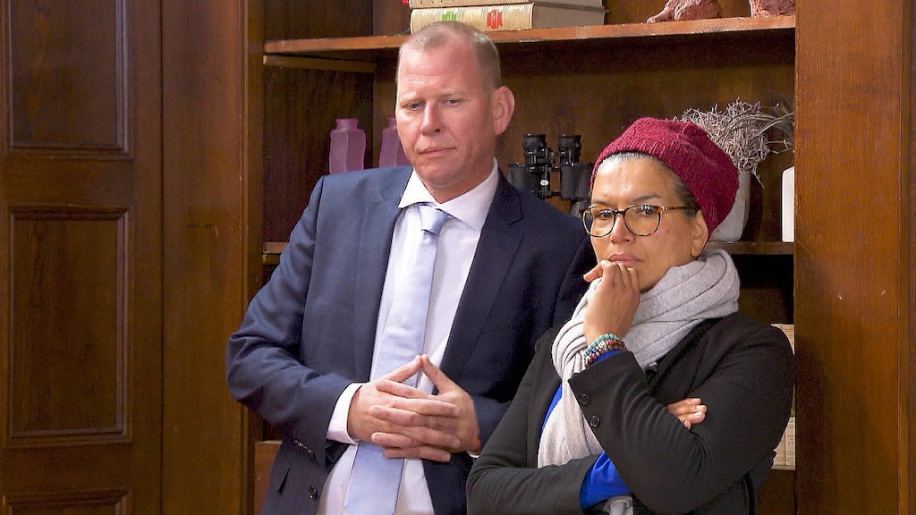 Samen met Lucia Rijker tijdens Dream School.