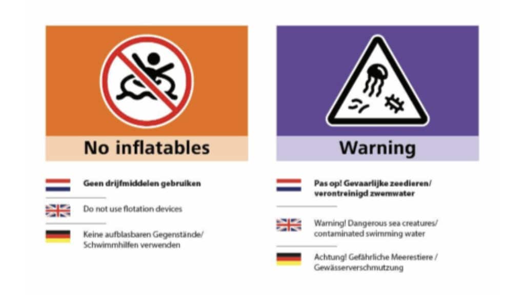 De overige waarschuwingsvlaggen.