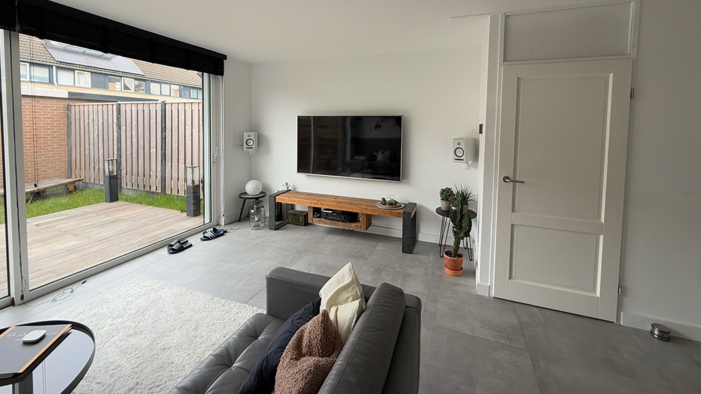 Woonkamer voor de metamorfose