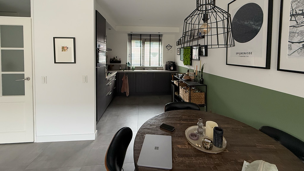 Woonkamer voor de metamorfose