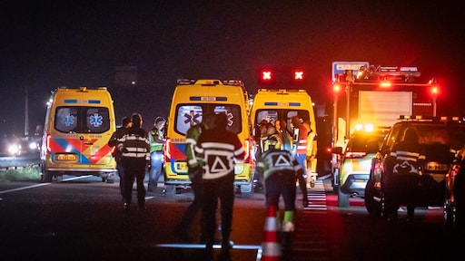 Drie gewonden na ongeluk met spookrijder op A12, 53-jarige man opgepakt