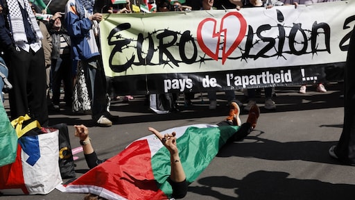 Songfestival wil a-politiek zijn, maar de oorlog in Gaza is continu aanwezig