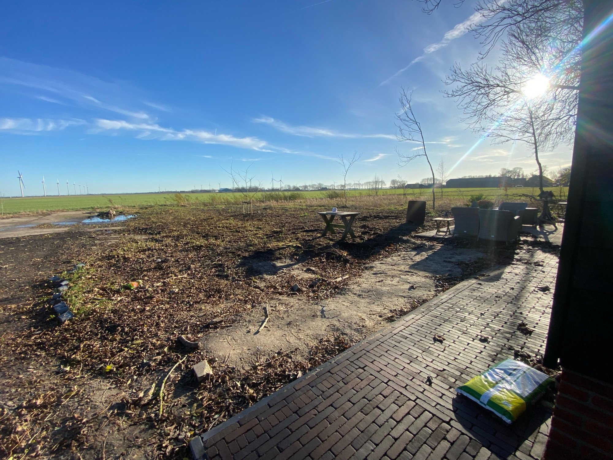 De tuin voor de metamorfose