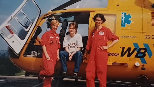 Marloes ging bijna dood, tot de traumahelikopter kwam: 'Had hier anders niet gezeten'