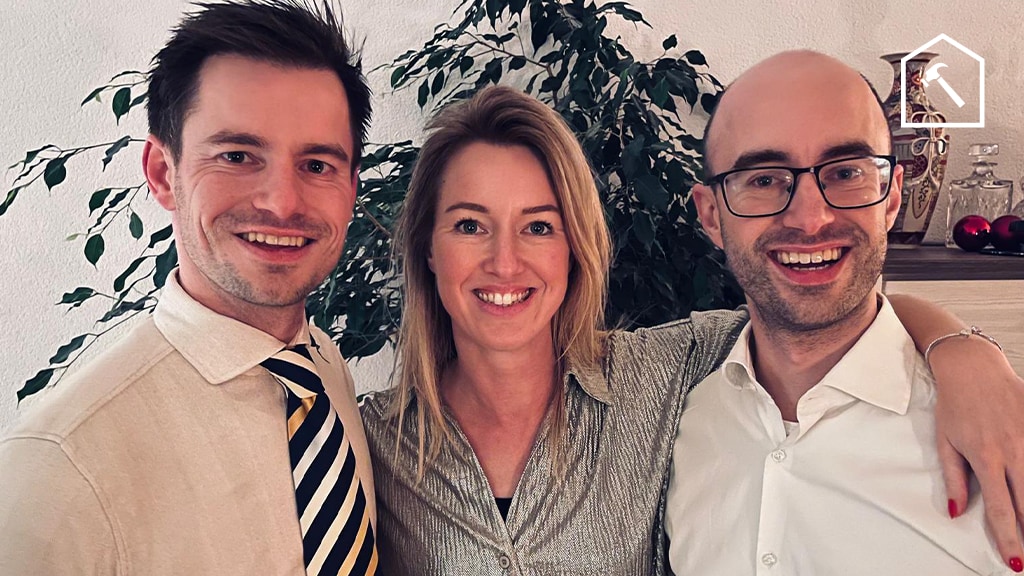 Verbouwen afgerond, baby op komst: Veronique, Camille en Reinier blikken terug op flipavontuur
