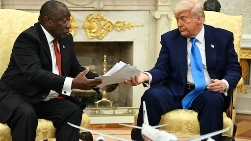 Zuid-Afrikanen geschokt na bezoek van eigen president aan Witte Huis: 'We zijn geTrumpt'
