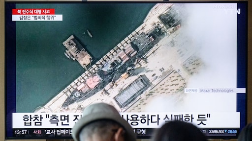 Groot ongeluk bij tewaterlating oorlogsschip Noord-Korea: 'Misdaad'