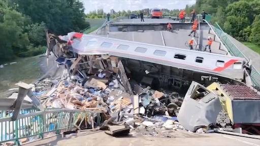 Twee ingestorte Russische bruggen, dat is geen toeval: 'Sabotage is aannemelijk'