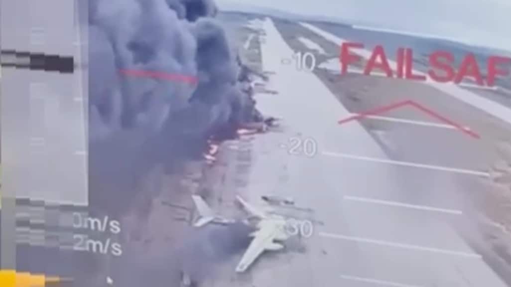 Oekraïense drones vernietigen bommenwerpers diep in Rusland: 'Ongekend grote aanval'