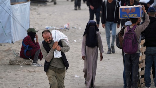 Israël waarschuwt Palestijnen: reis vandaag niet naar noodhulppunten