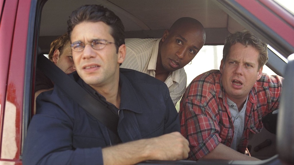 Roeland Fernhout, Raymi Sambo en Thomas Acda in All Stars