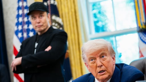 Ruzie Trump en Musk escaleert: Tesla verliest 100 miljard, SpaceX dreigt met stoppen missies