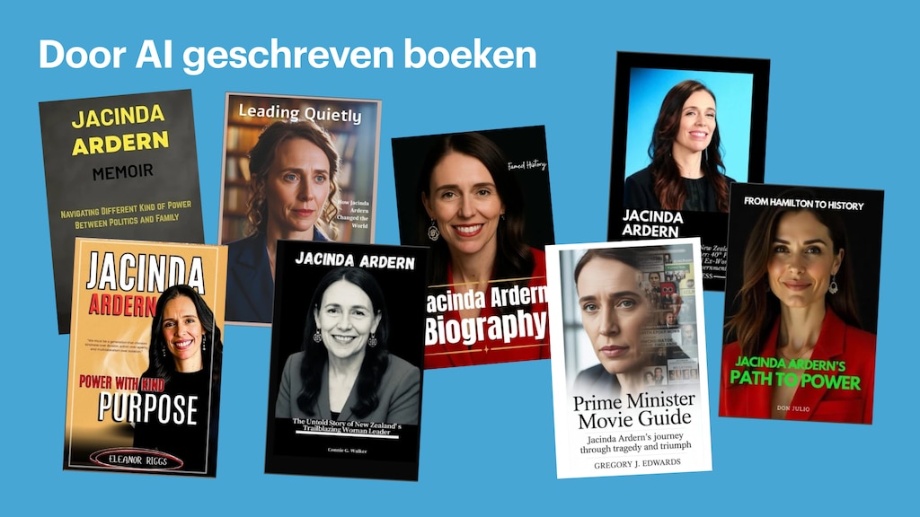 De memoires van Ardern, volgens Nieuw-Zeelandse media door AI geschreven.