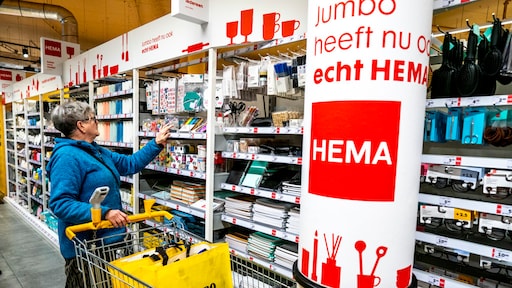 Samenwerking HEMA en Jumbo komt niet van grond, consument laat theedoeken links liggen