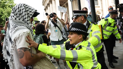Britse actiegroep Palestine Action verboden: toch demonstratie in Londen