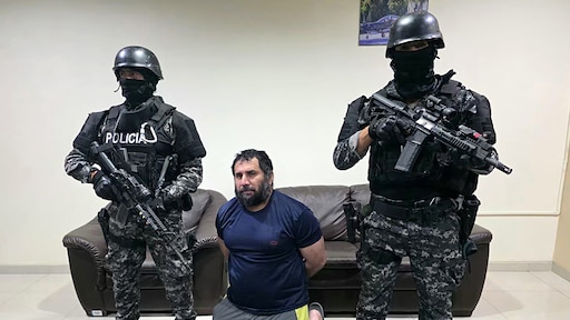 Gevreesde bendeleider Ecuador anderhalf jaar na ontsnapping weer opgepakt