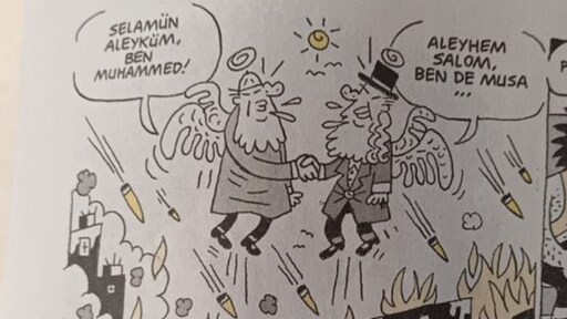 Turkije pakt cartoonisten op vanwege satirische tekening: 'Geen intentie profeet te beledigen'