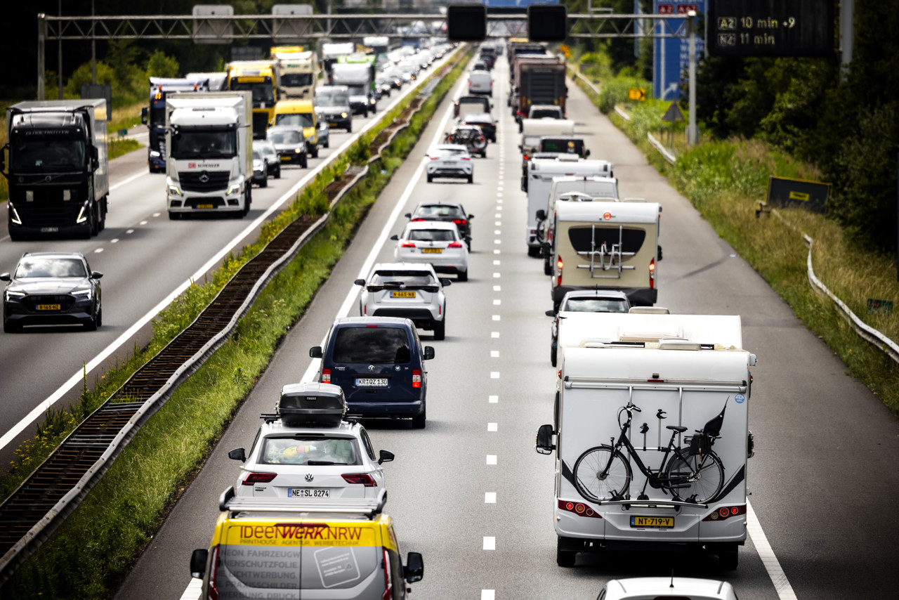 ANWB: morgen en in het weekend grote drukte door vakantieverkeer