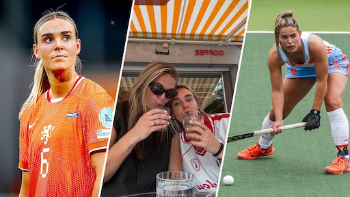 Sportkoppel van het moment: het liefdesgeluk van voetballer Jill Roord en hockeyer Pien Sanders