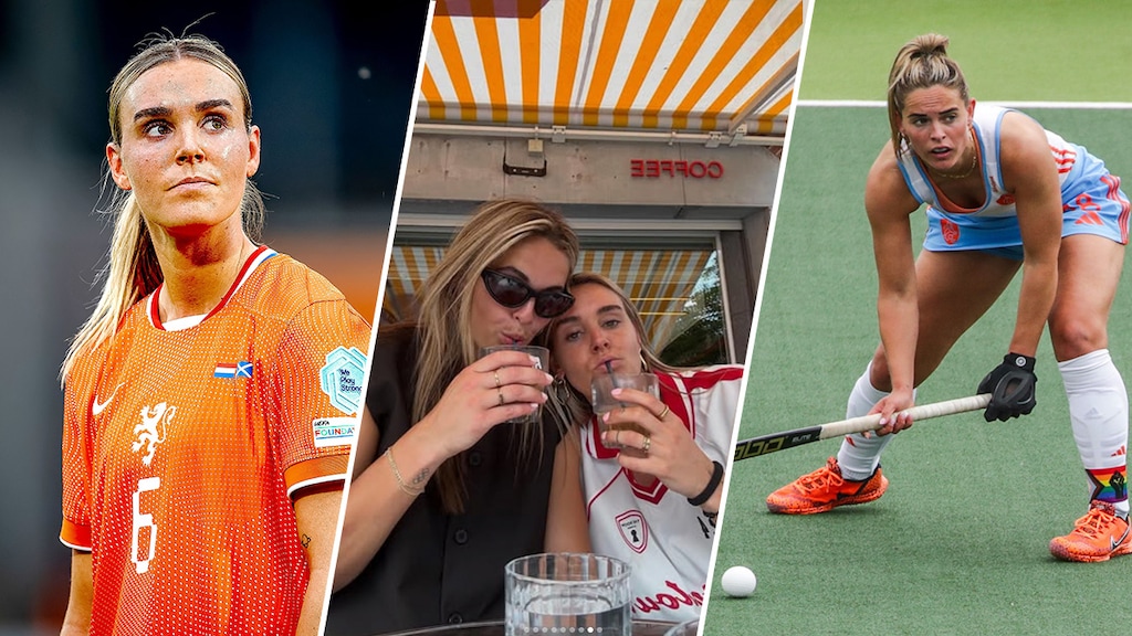 Sportkoppel van het moment: het liefdesgeluk van voetballer Jill Roord en hockeyer Pien Sanders