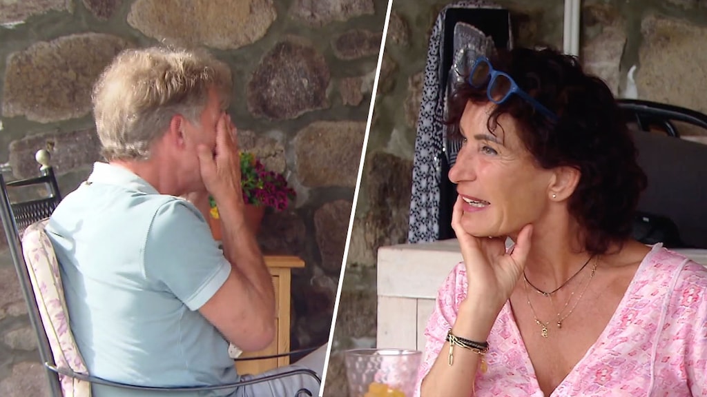 Frank kan tranen niet bedwingen tijdens ontmoeting met Ingrid in B&B Vol Liefde: 'Dat doet me wat'