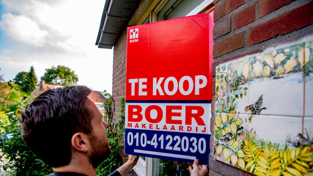 Prijsdruk op huizenmarkt neemt af door ruimer aanbod