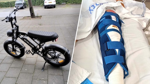 Vader waarschuwt voor fatbikes na ernstige val zoon: ‘Lag huilend van de pijn op de grond’