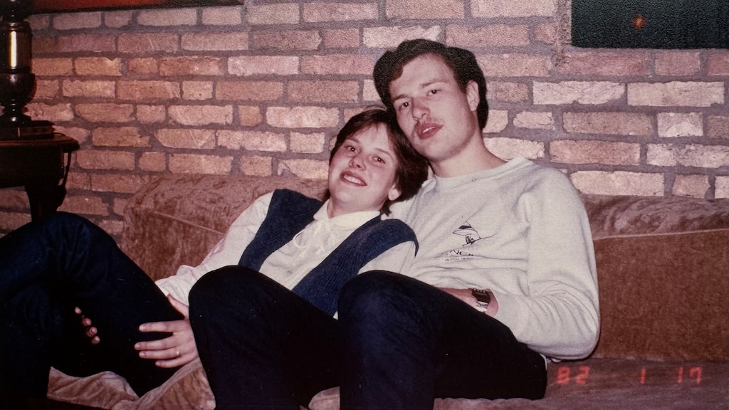 Ellen en Jan-Hendrik toen ze elkaar net kenden.