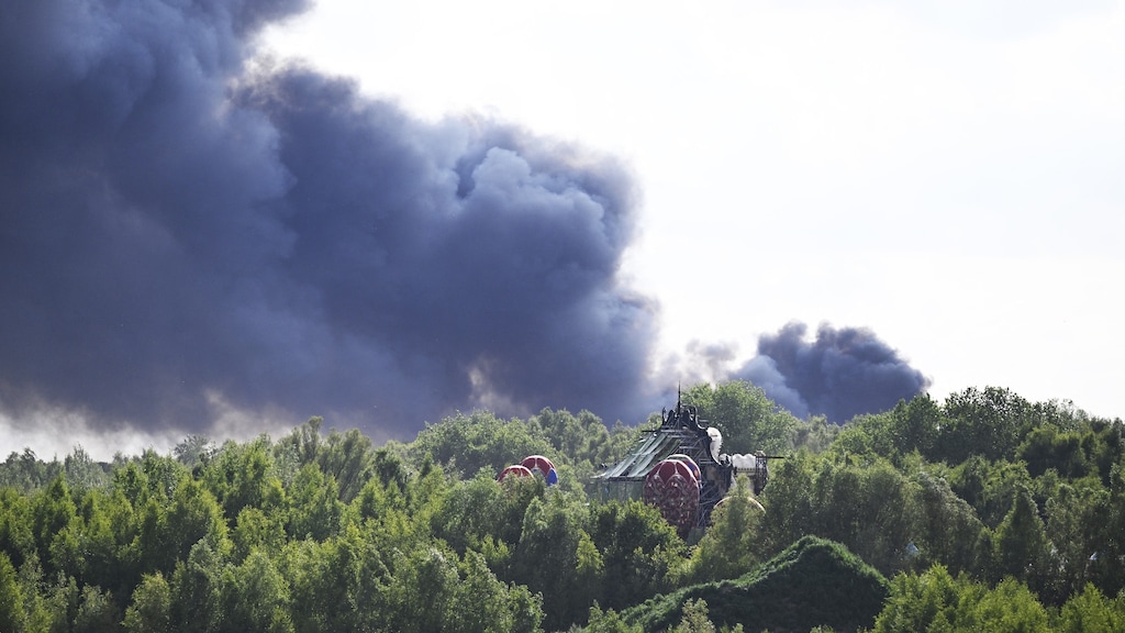 Hoofdpodium festival Tomorrowland volledig afgebrand