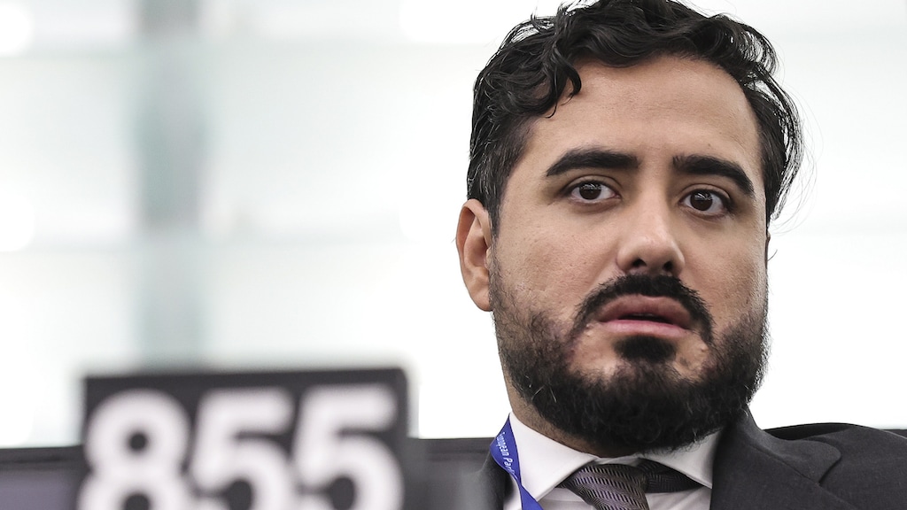 Alvise Pérez zit sinds een jaar in het Europarlement.